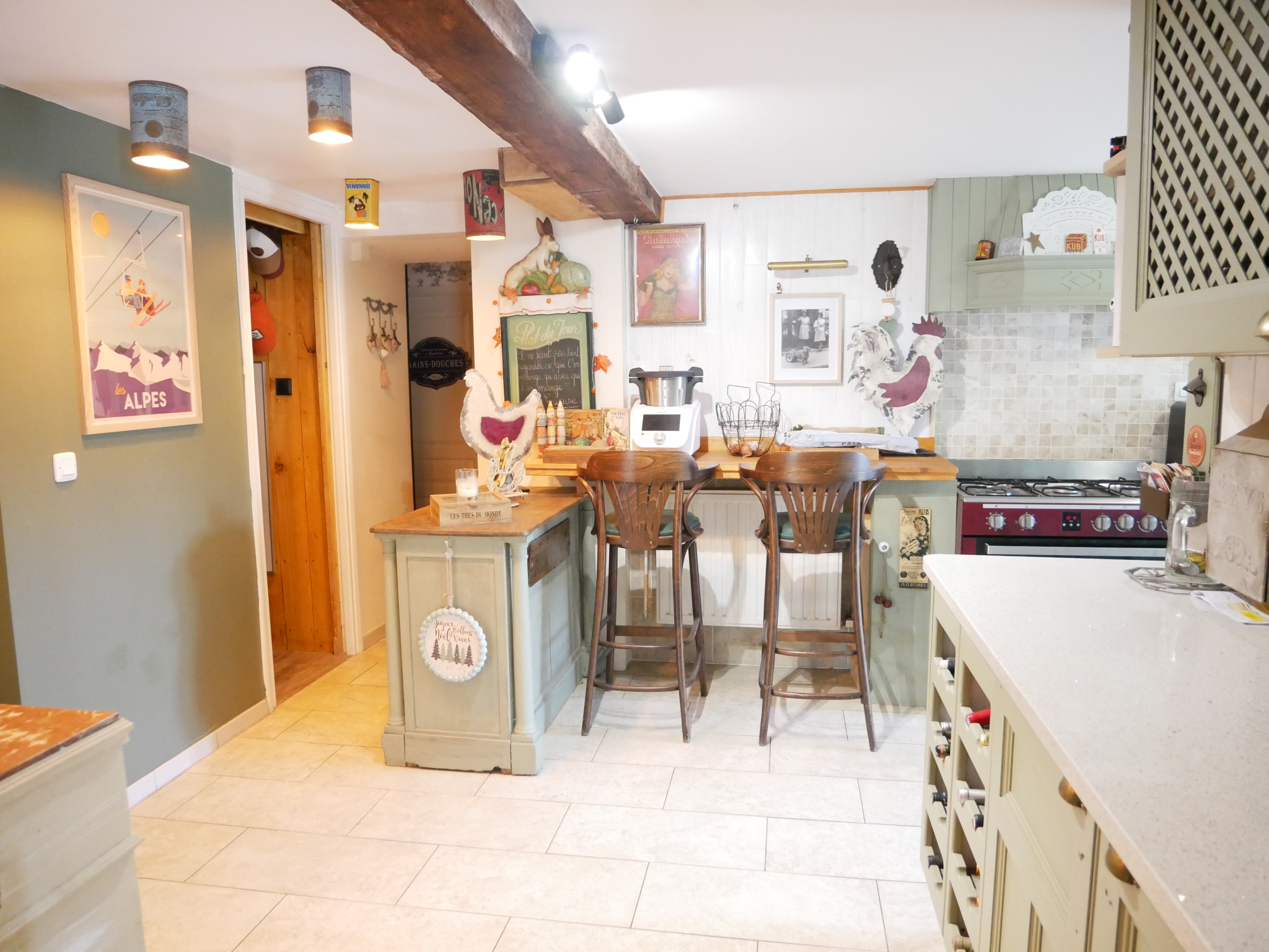 Maison rénovée à Miramont   5 chambres   Possibilité 2 logements